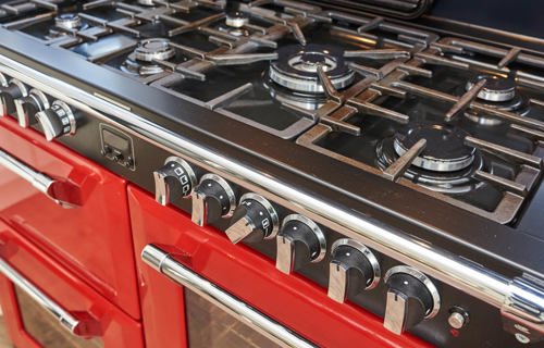 Keuken Breskens, luxe fornuis