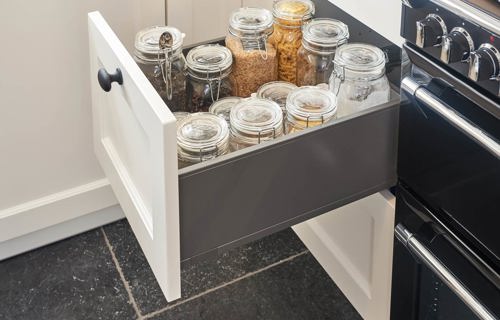 Keuken Kruiningen met mooie grote lades